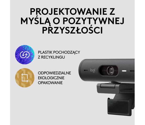 LOGITECH Brio 500 Graphite - 1080203 - zdjęcie 7